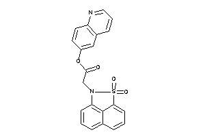 2-(diketoBLAHyl)acetic Acid 6-quinolyl Ester
