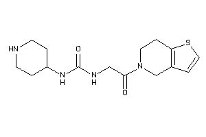 1-[2-(6,7-dihydro-4H-thieno[3,2-c]pyridin-5-yl)-2-keto-ethyl]-3-(4-piperidyl)urea