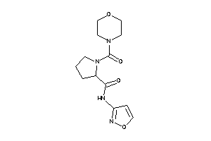 N-isoxazol-3-yl-1-(morpholine-4-carbonyl)pyrrolidine-2-carboxamide