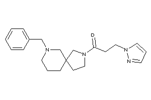 Image of 1-(7-benzyl-3,7-diazaspiro[4.5]decan-3-yl)-3-pyrazol-1-yl-propan-1-one