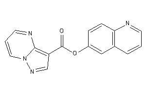 Pyrazolo[1,5-a]pyrimidine-3-carboxylic Acid 6-quinolyl Ester