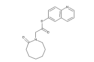 Image of 2-(2-ketoazocan-1-yl)acetic Acid 6-quinolyl Ester