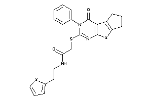 2-[[keto(phenyl)BLAHyl]thio]-N-[2-(2-thienyl)ethyl]acetamide