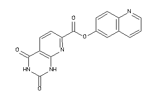 2,4-diketo-1H-pyrido[2,3-d]pyrimidine-7-carboxylic Acid 6-quinolyl Ester