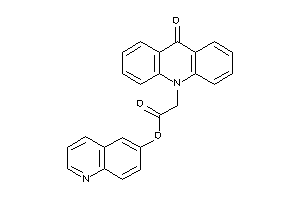 Image of 2-(9-ketoacridin-10-yl)acetic Acid 6-quinolyl Ester