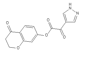 2-keto-2-(1H-pyrazol-4-yl)acetic Acid (4-ketochroman-7-yl) Ester