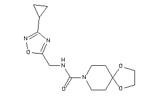 N-[(3-cyclopropyl-1,2,4-oxadiazol-5-yl)methyl]-1,4-dioxa-8-azaspiro[4.5]decane-8-carboxamide