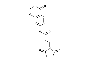 3-succinimidopropionic Acid (4-ketochroman-7-yl) Ester