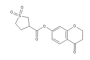 1,1-diketothiolane-3-carboxylic Acid (4-ketochroman-7-yl) Ester