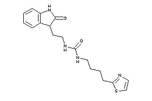 1-[2-(2-ketoindolin-3-yl)ethyl]-3-(4-thiazol-2-ylbutyl)urea