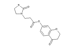 3-(2-ketothiazolidin-3-yl)propionic Acid (4-ketochroman-7-yl) Ester