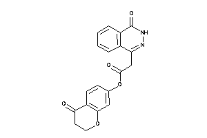 2-(4-keto-3H-phthalazin-1-yl)acetic Acid (4-ketochroman-7-yl) Ester