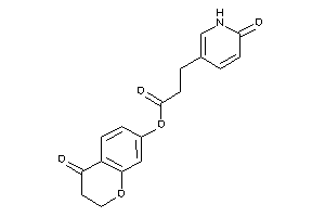 3-(6-keto-1H-pyridin-3-yl)propionic Acid (4-ketochroman-7-yl) Ester