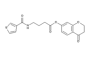 4-(3-thenoylamino)butyric Acid (4-ketochroman-7-yl) Ester