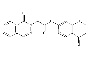 2-(1-ketophthalazin-2-yl)acetic Acid (4-ketochroman-7-yl) Ester