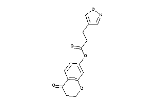 3-isoxazol-4-ylpropionic Acid (4-ketochroman-7-yl) Ester