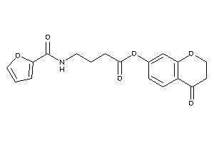 4-(2-furoylamino)butyric Acid (4-ketochroman-7-yl) Ester