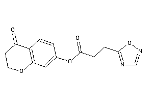 3-(1,2,4-oxadiazol-5-yl)propionic Acid (4-ketochroman-7-yl) Ester