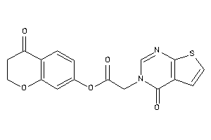 2-(4-ketothieno[2,3-d]pyrimidin-3-yl)acetic Acid (4-ketochroman-7-yl) Ester