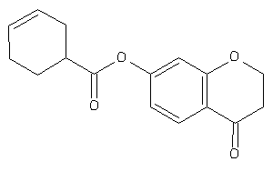 Cyclohex-3-ene-1-carboxylic Acid (4-ketochroman-7-yl) Ester