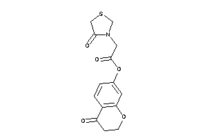 2-(4-ketothiazolidin-3-yl)acetic Acid (4-ketochroman-7-yl) Ester