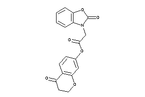 2-(2-keto-1,3-benzoxazol-3-yl)acetic Acid (4-ketochroman-7-yl) Ester