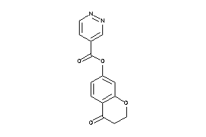 Pyridazine-4-carboxylic Acid (4-ketochroman-7-yl) Ester