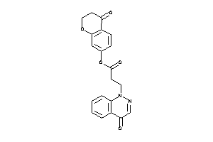 3-(4-ketocinnolin-1-yl)propionic Acid (4-ketochroman-7-yl) Ester