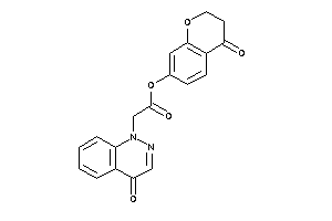 2-(4-ketocinnolin-1-yl)acetic Acid (4-ketochroman-7-yl) Ester