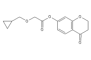 2-(cyclopropylmethoxy)acetic Acid (4-ketochroman-7-yl) Ester