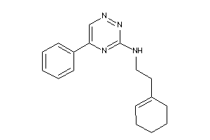 2-cyclohexen-1-ylethyl-(5-phenyl-1,2,4-triazin-3-yl)amine