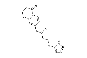 3-(1H-tetrazol-5-ylthio)propionic Acid (4-ketochroman-7-yl) Ester