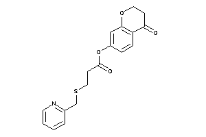 3-(2-pyridylmethylthio)propionic Acid (4-ketochroman-7-yl) Ester