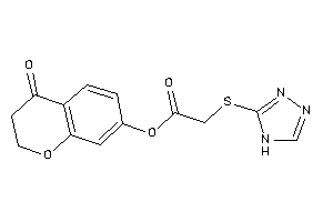 2-(4H-1,2,4-triazol-3-ylthio)acetic Acid (4-ketochroman-7-yl) Ester