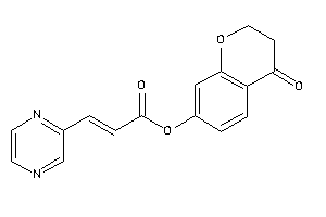 3-pyrazin-2-ylacrylic Acid (4-ketochroman-7-yl) Ester