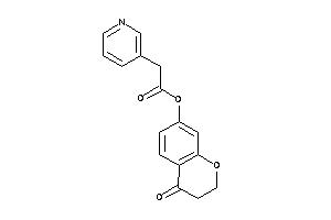 2-(3-pyridyl)acetic Acid (4-ketochroman-7-yl) Ester