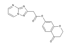 2-([1,2,4]triazolo[1,5-a]pyrimidin-2-yl)acetic Acid (4-ketochroman-7-yl) Ester