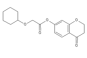 2-(cyclohexoxy)acetic Acid (4-ketochroman-7-yl) Ester