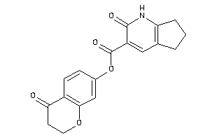 Image of 2-keto-1,5,6,7-tetrahydro-1-pyrindine-3-carboxylic Acid (4-ketochroman-7-yl) Ester