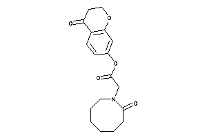 Image of 2-(2-ketoazocan-1-yl)acetic Acid (4-ketochroman-7-yl) Ester