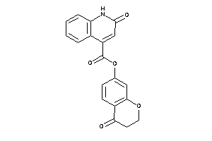 2-keto-1H-quinoline-4-carboxylic Acid (4-ketochroman-7-yl) Ester