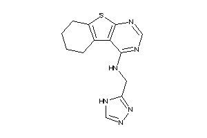 Image of 5,6,7,8-tetrahydrobenzothiopheno[2,3-d]pyrimidin-4-yl(4H-1,2,4-triazol-3-ylmethyl)amine