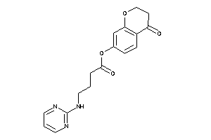 4-(2-pyrimidylamino)butyric Acid (4-ketochroman-7-yl) Ester