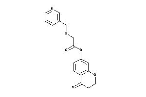 2-(3-pyridylmethylthio)acetic Acid (4-ketochroman-7-yl) Ester