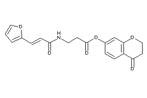 3-[[3-(2-furyl)acryloyl]amino]propionic Acid (4-ketochroman-7-yl) Ester