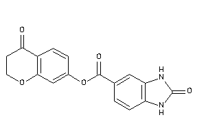 2-keto-1,3-dihydrobenzimidazole-5-carboxylic Acid (4-ketochroman-7-yl) Ester