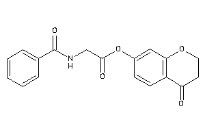 2-benzamidoacetic Acid (4-ketochroman-7-yl) Ester