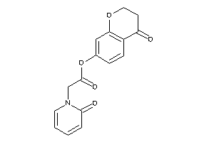 2-(2-keto-1-pyridyl)acetic Acid (4-ketochroman-7-yl) Ester