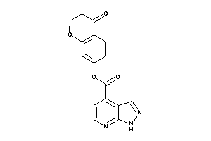 1H-pyrazolo[3,4-b]pyridine-4-carboxylic Acid (4-ketochroman-7-yl) Ester