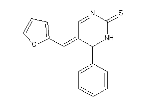 5-(2-furfurylidene)-6-phenyl-1,6-dihydropyrimidine-2-thione